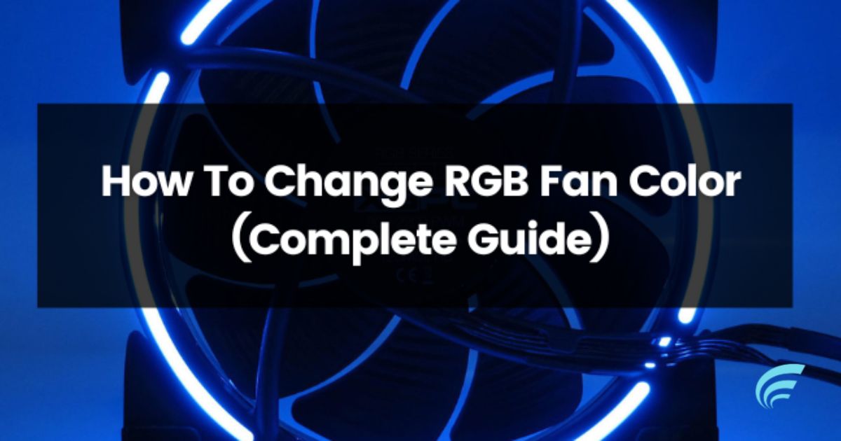 How To Change RGB Fan Color?
