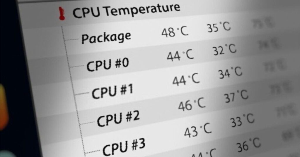 What’s the normal temperature of a GPU?